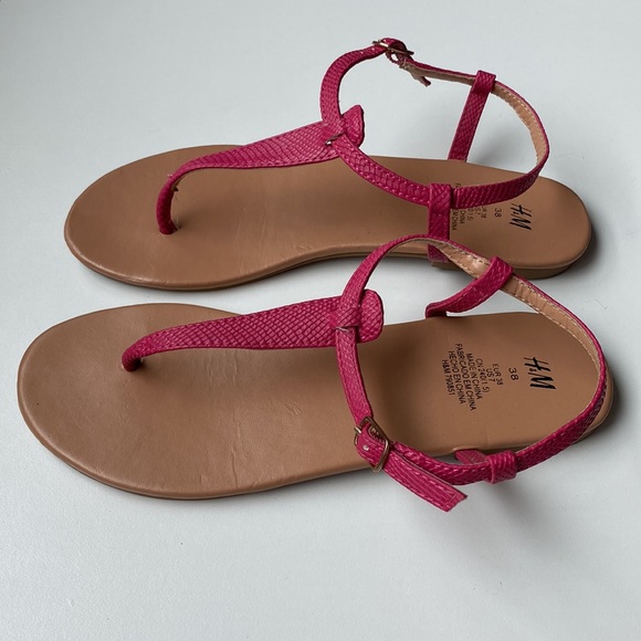 H&M Women's Pink Sandals - Picture 3 of 6